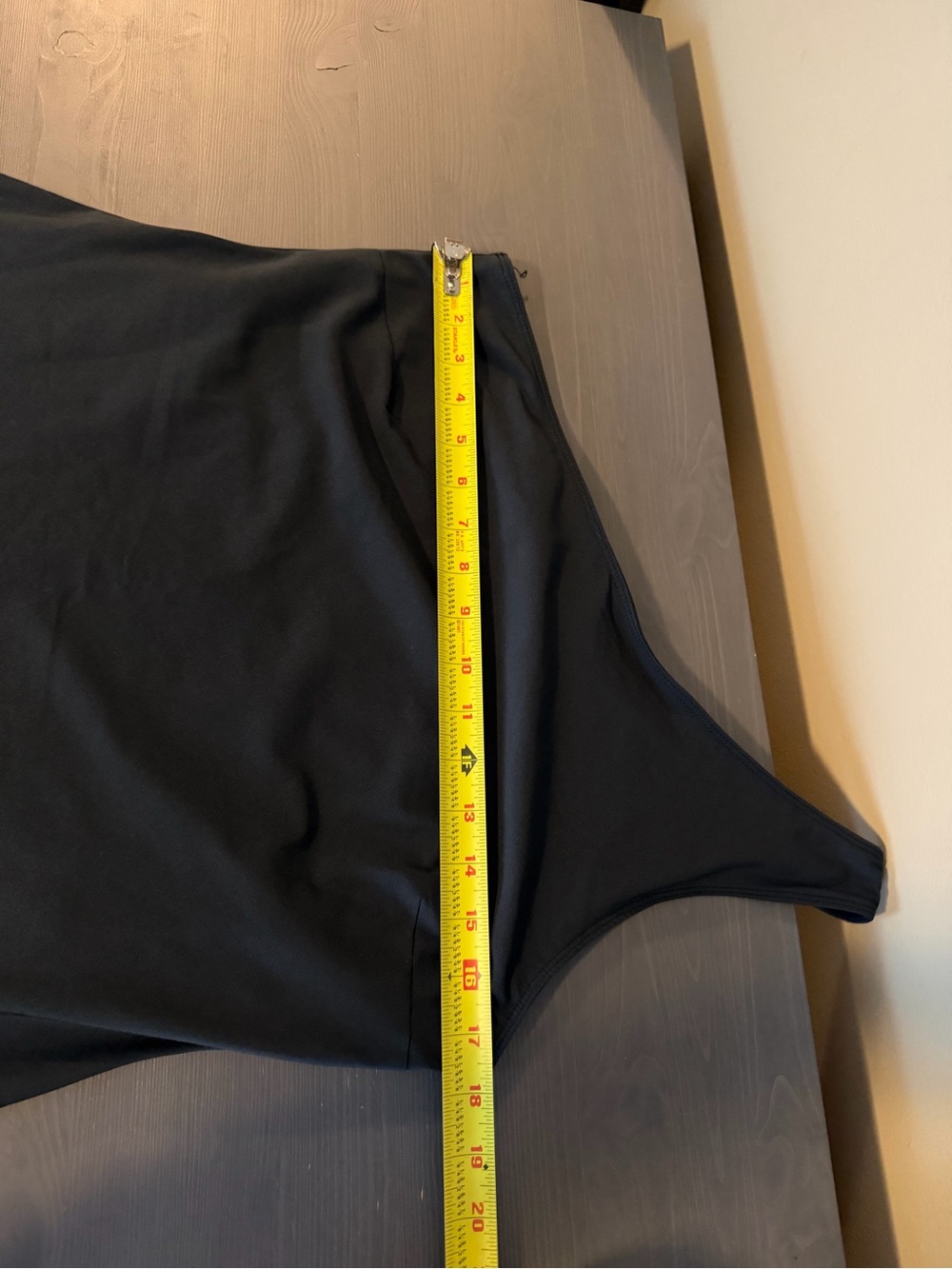 Abercrombie & Fitch Black One-Shoulder Active Dress - Picture 5 of 7
